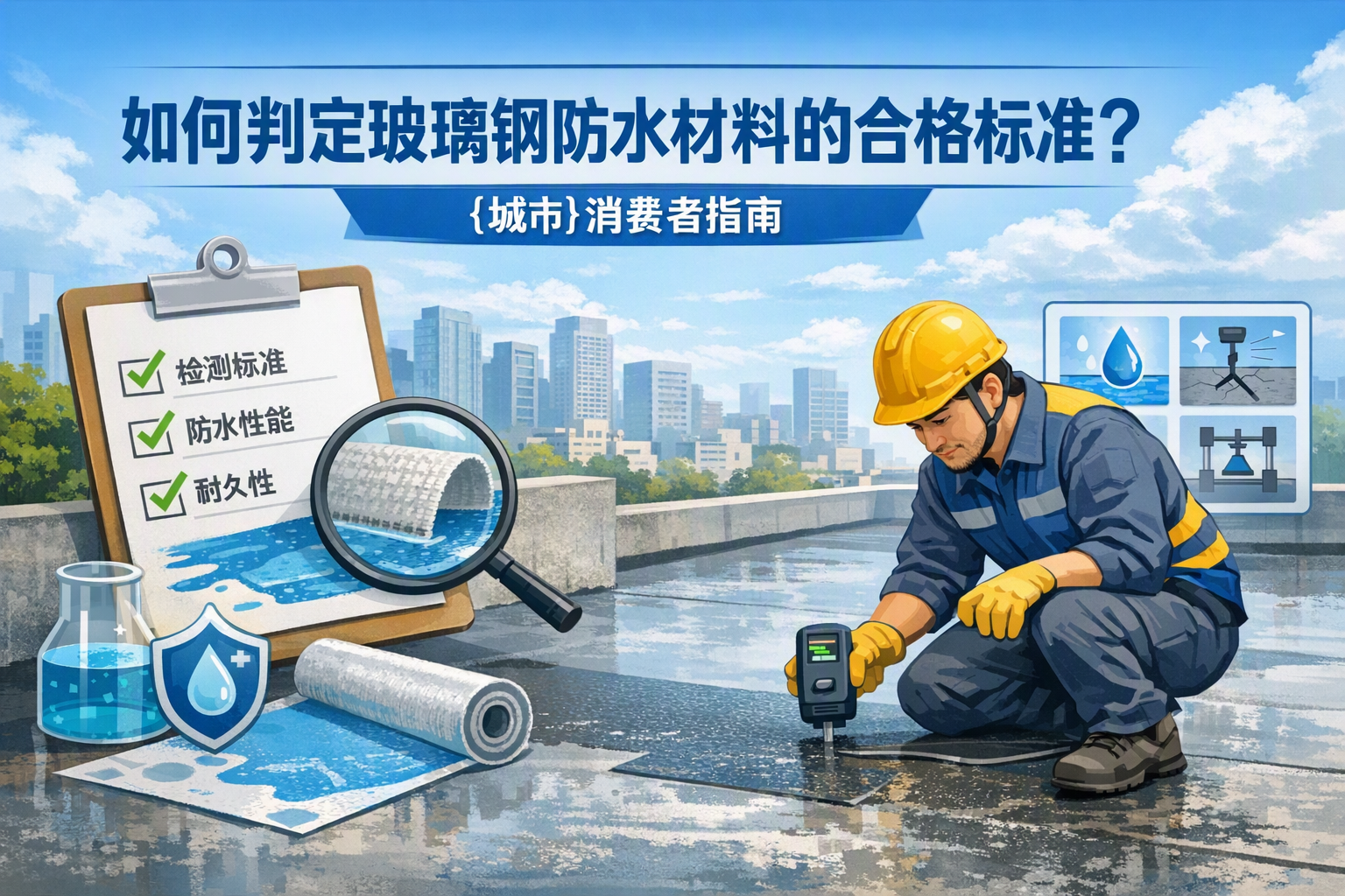 如何判定玻璃钢防水材料的合格标准？ 曲靖 消费者指南